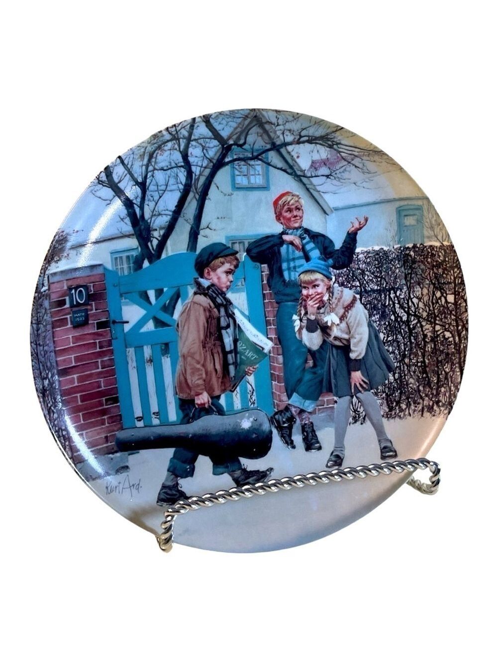 Kurt Ard Vintage plate